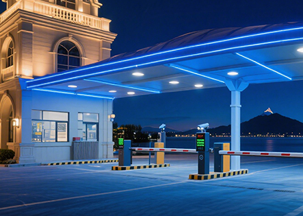 遠距離微波卡在智能停車場管理系統的應用